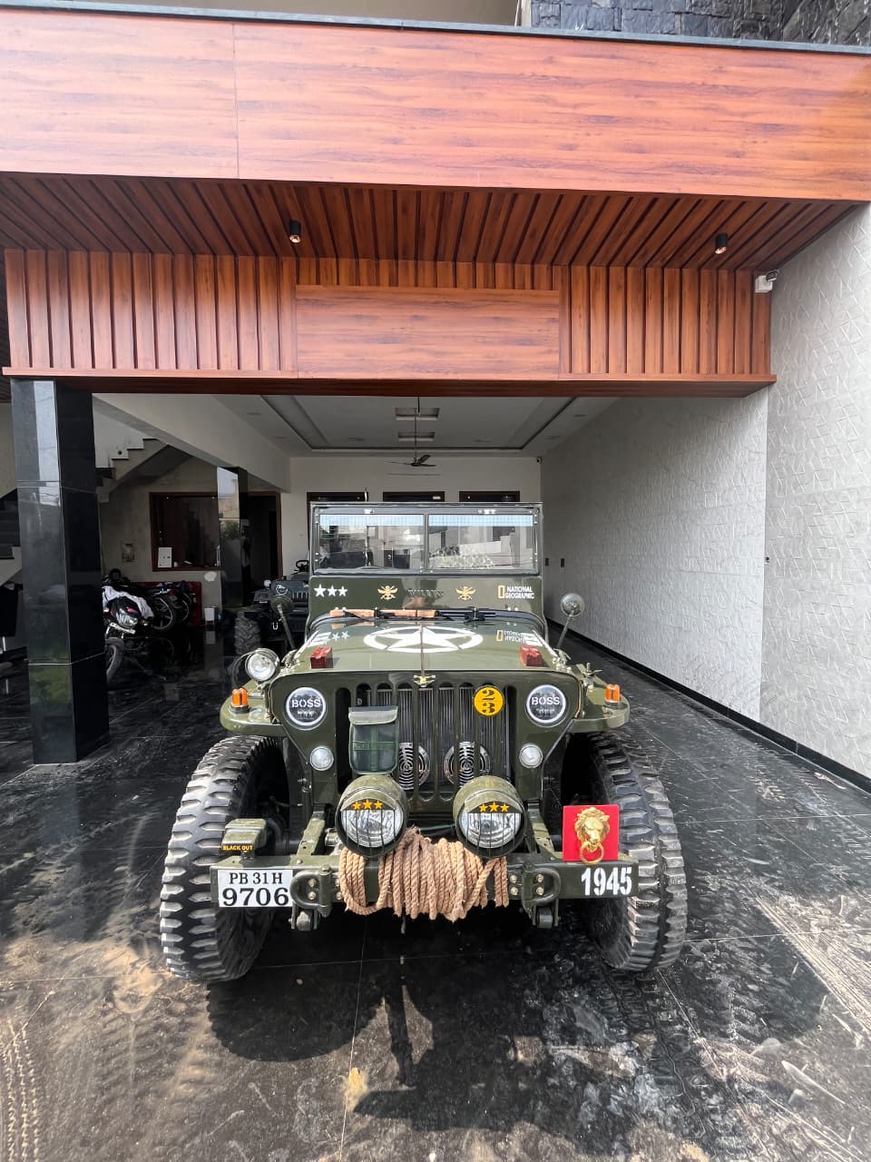 Vintage Willys Military Jeep